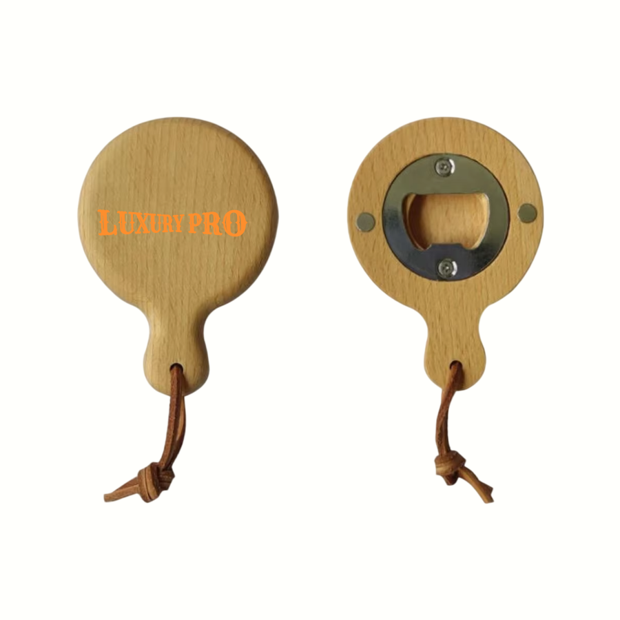 Round Bottle Opener with Handle