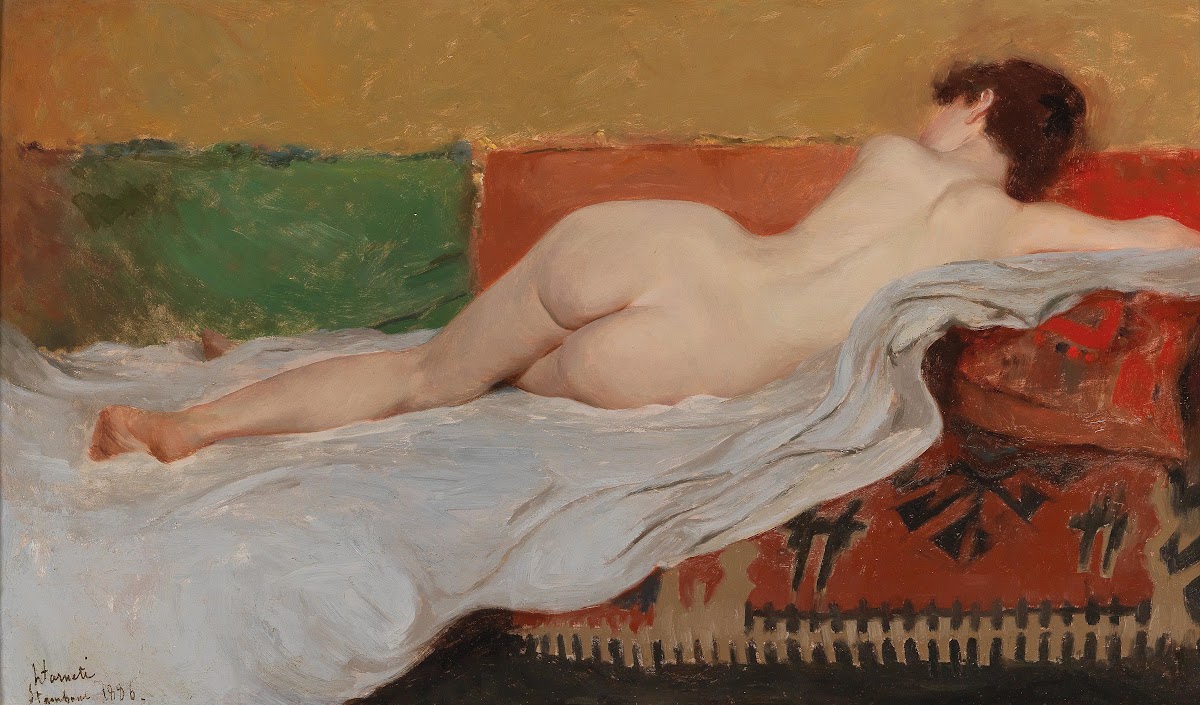Rear View of a Female Nude 1886