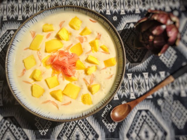 Chè Xoài Bưởi Cốt Dừa