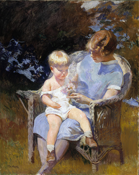 Marjorie and Little Edmund 1928