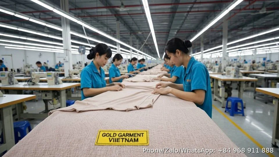 expensive clothing - Gold Garment Vietnam