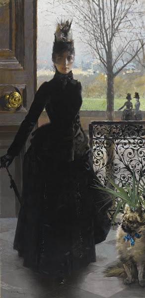 An Elegant Lady 1887