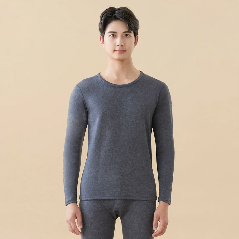 Thermal Underwear Set, Unisex, Round Neck