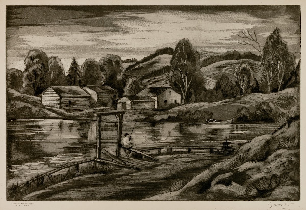 Summer Evening ca 1935 1943