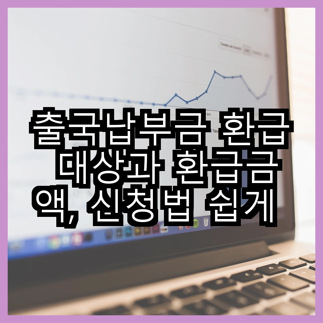 출국납부금 환급 대상과 환급금액, 신청법 쉽게 배우기 썸네일