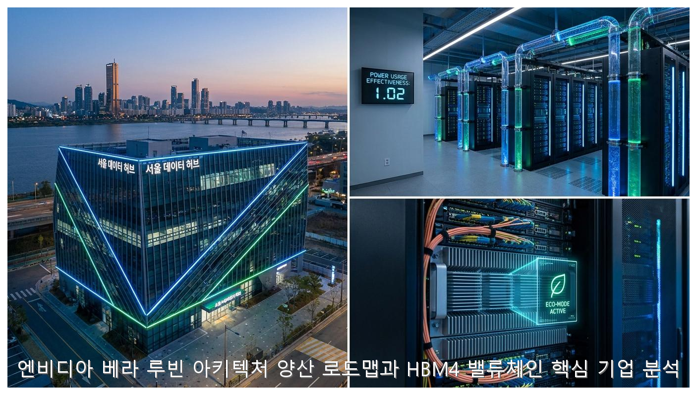 엔비디아 베라 루빈 아키텍처 양산 로드맵과 HBM4 밸류체인 핵심 기업 분석 핵심 안내 및 분석 인포그래픽 (7)