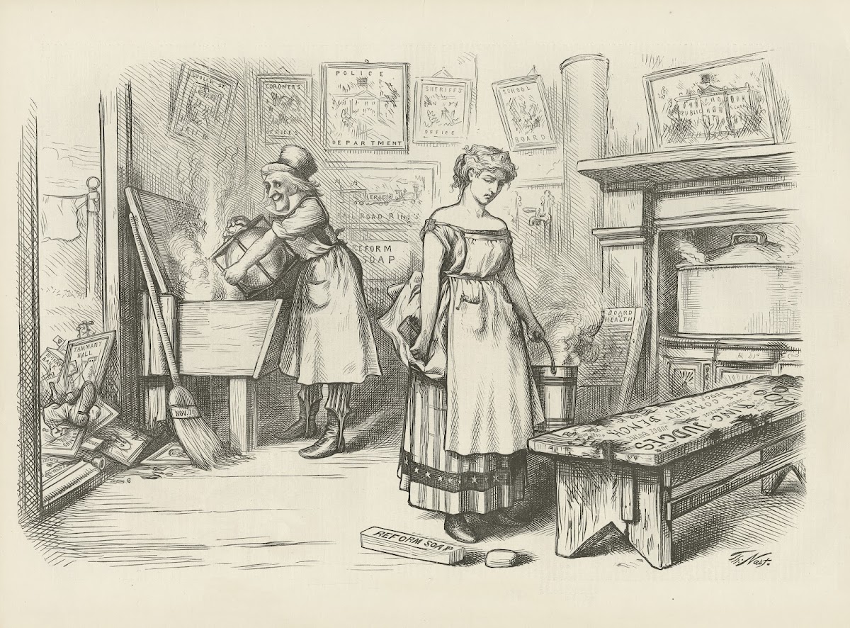 Let the good work house cleaning go on 1871