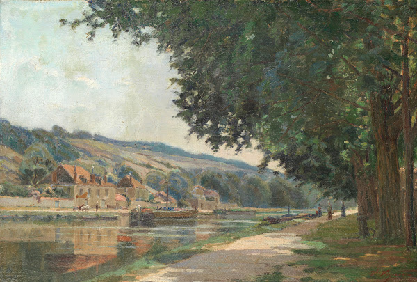Bords de lOise dans le Vexin
