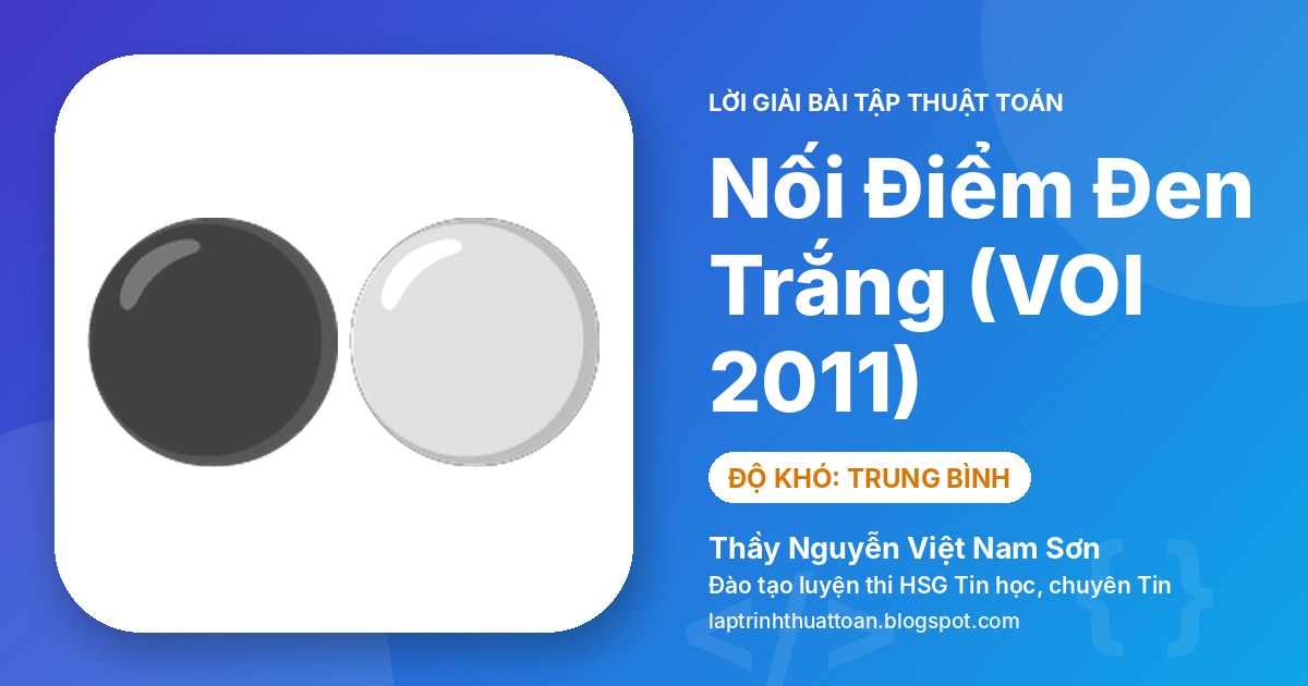 Nối Điểm Đen Trắng (VOI 2011)