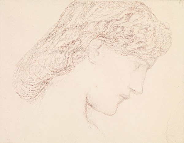 Female  Head Study of Augusta Jones