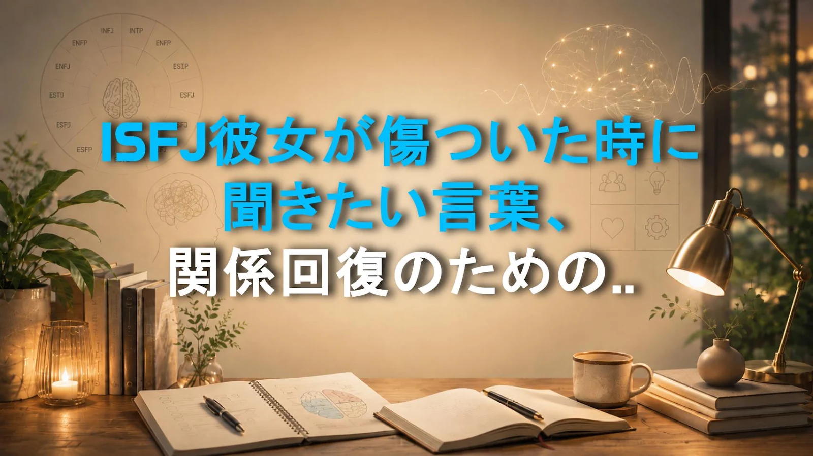 ISFJ彼女が傷ついた時に聞きたい言葉、関係回復のための文例集