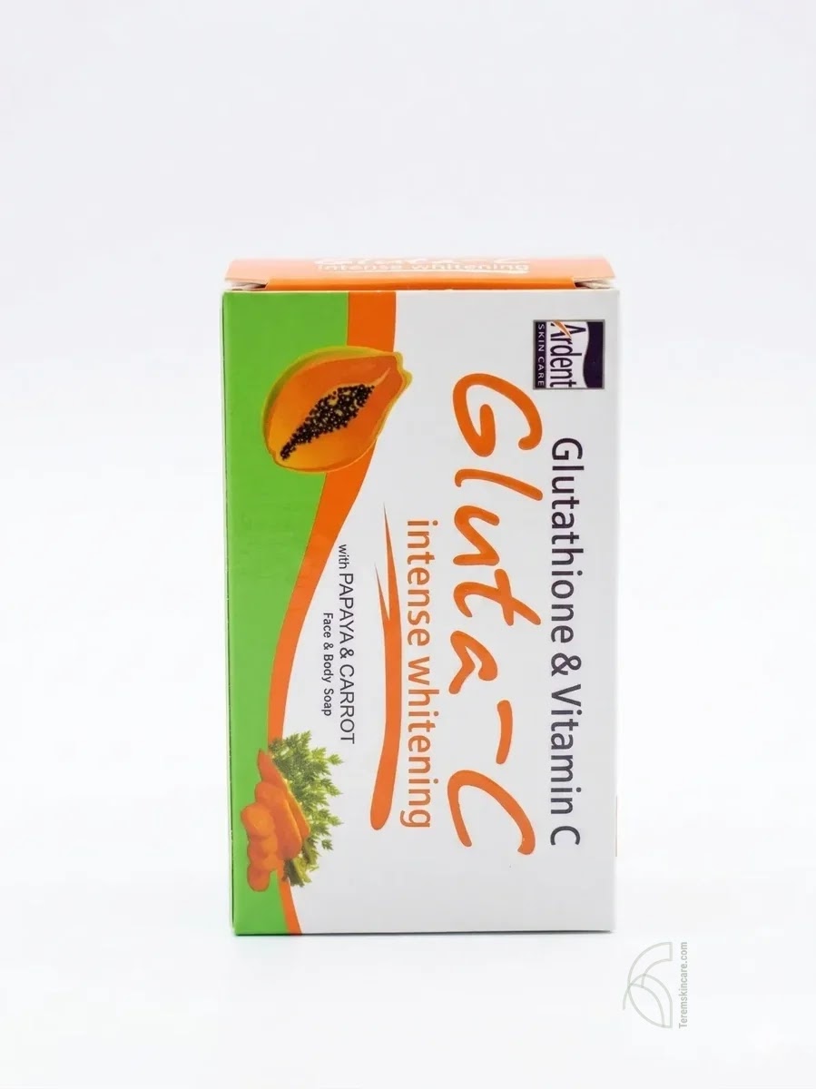 Gluta C Intensive Whitening Soap With Papaya & Carrot
