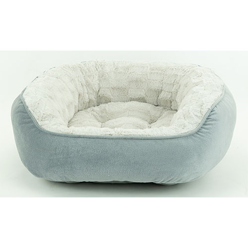 Cama de poliéster para mascotas Canine Creations™ color azul