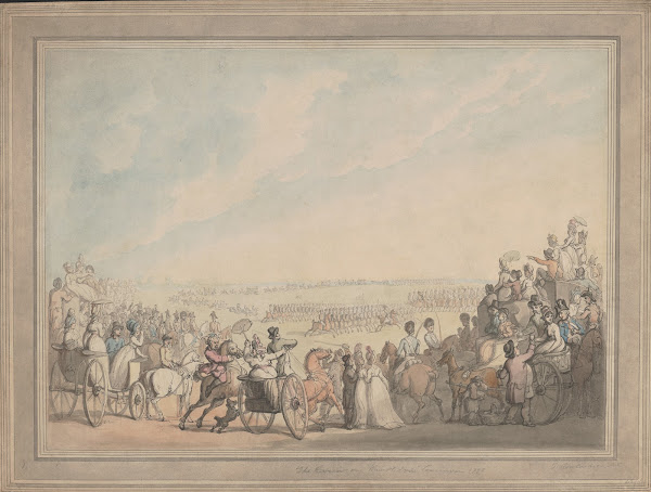 The review on Wimbledon Common 1798