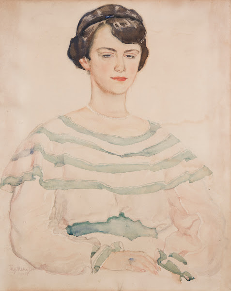 Portret Leontyny z Epsteinów Adlerowej 1916