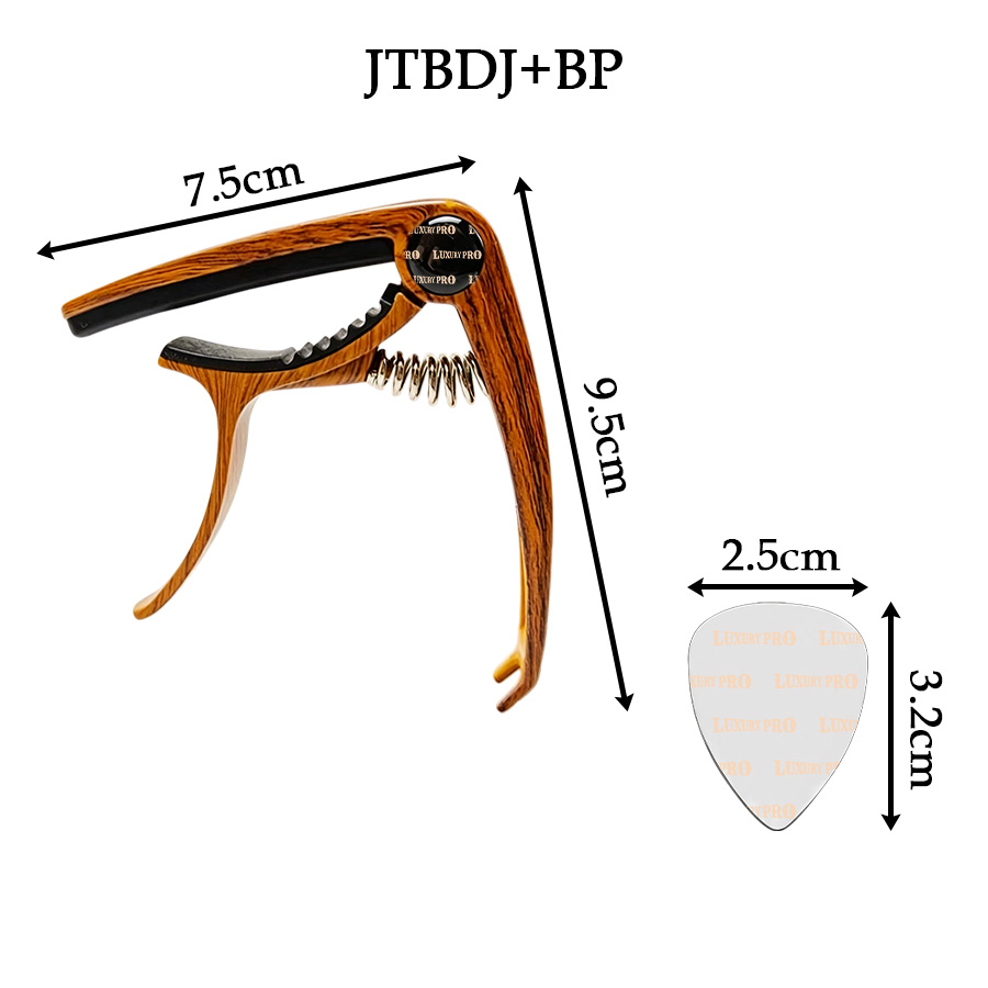 Guitar Capo + Pick