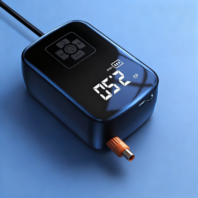 Tragbare Luftpumpe 12V für Autoreifen