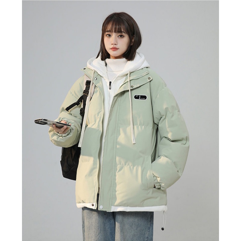 Padded Unisex Winter Jacket in Layered Look