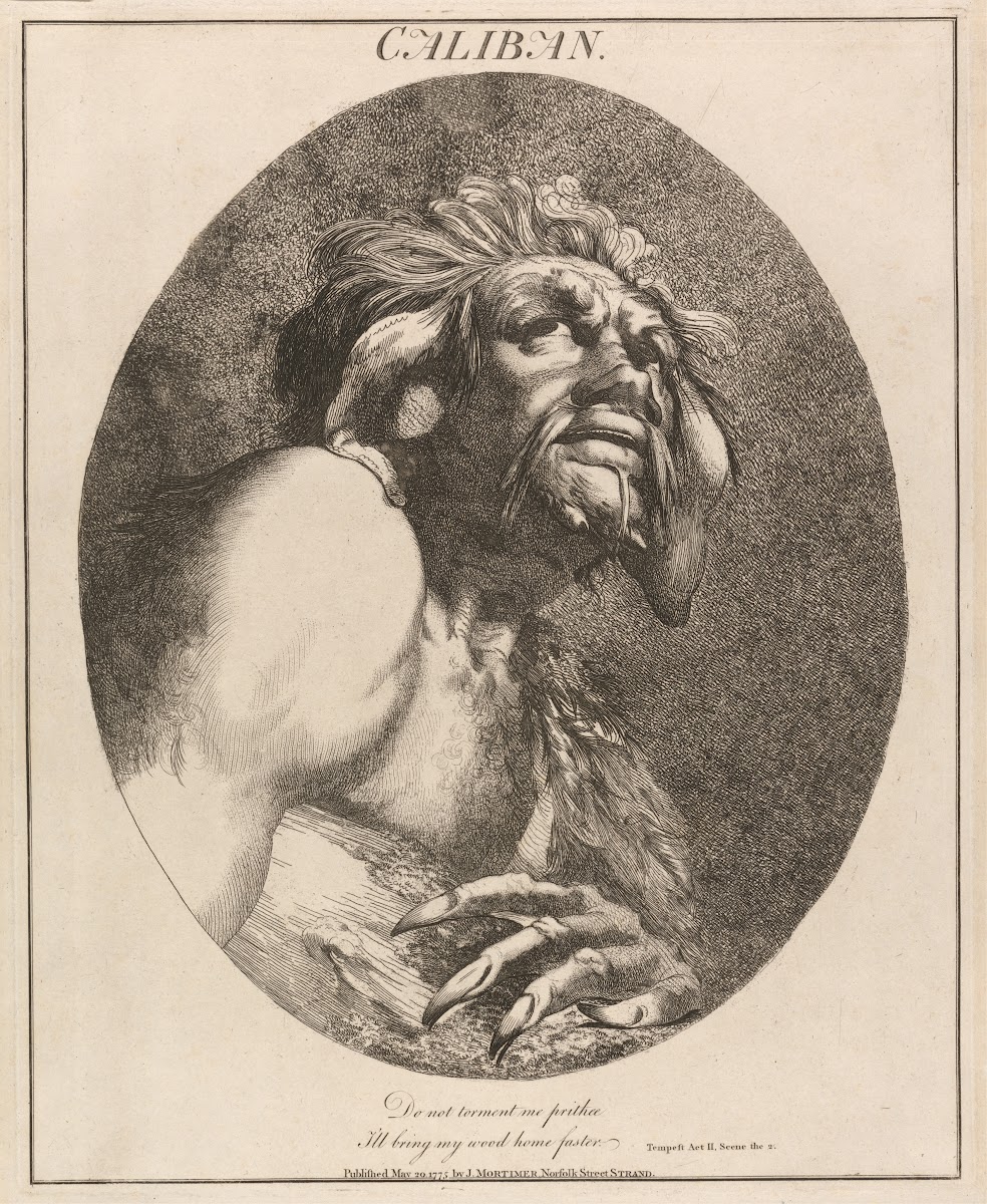 Caliban from The Tempest 1775
