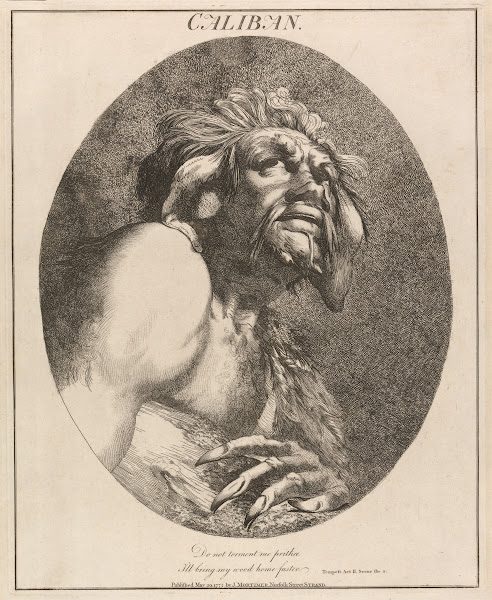 Caliban from The Tempest 1775