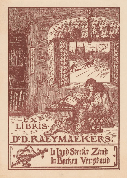 Ex libris van D Raeymaekers 1900 1925