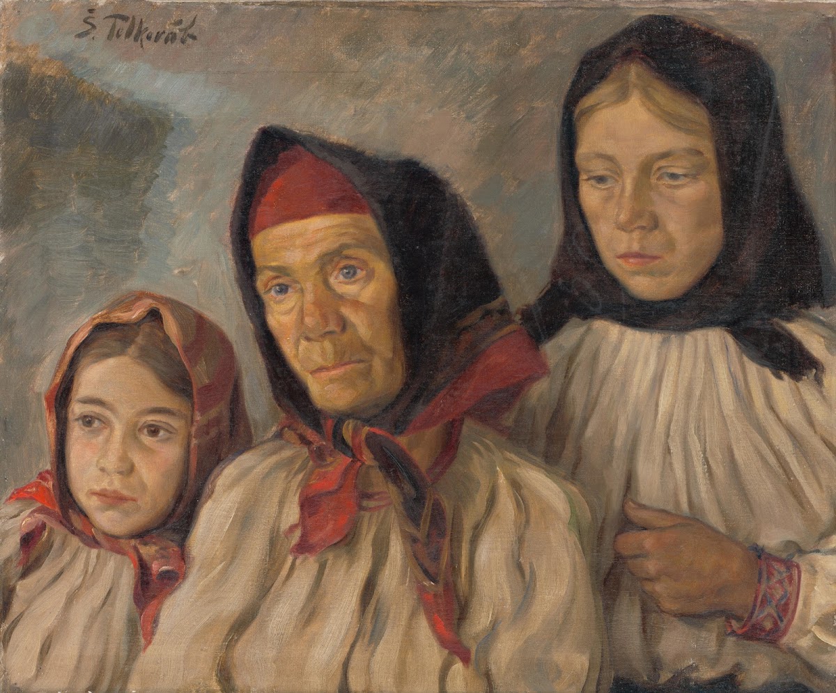 Listening to the Sermon 1939