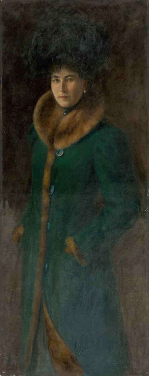 Portrait of Baroness Fleshová 1901