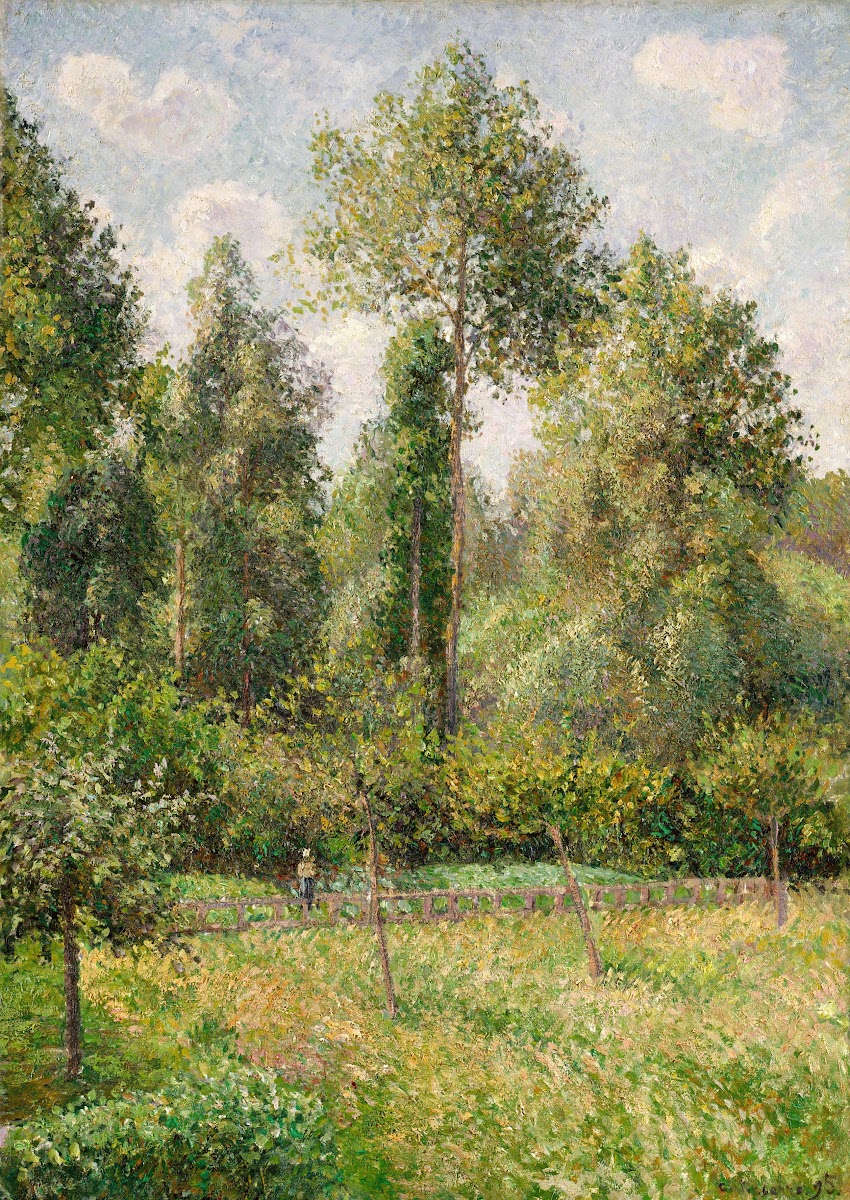 Poplars Éragny 1895