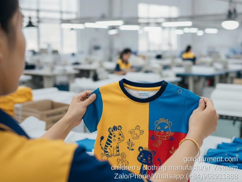Children's Clothing Manufacturing in Vietnam: Safe, Compliant & Cost-Effective - Gold Garment Vietnam