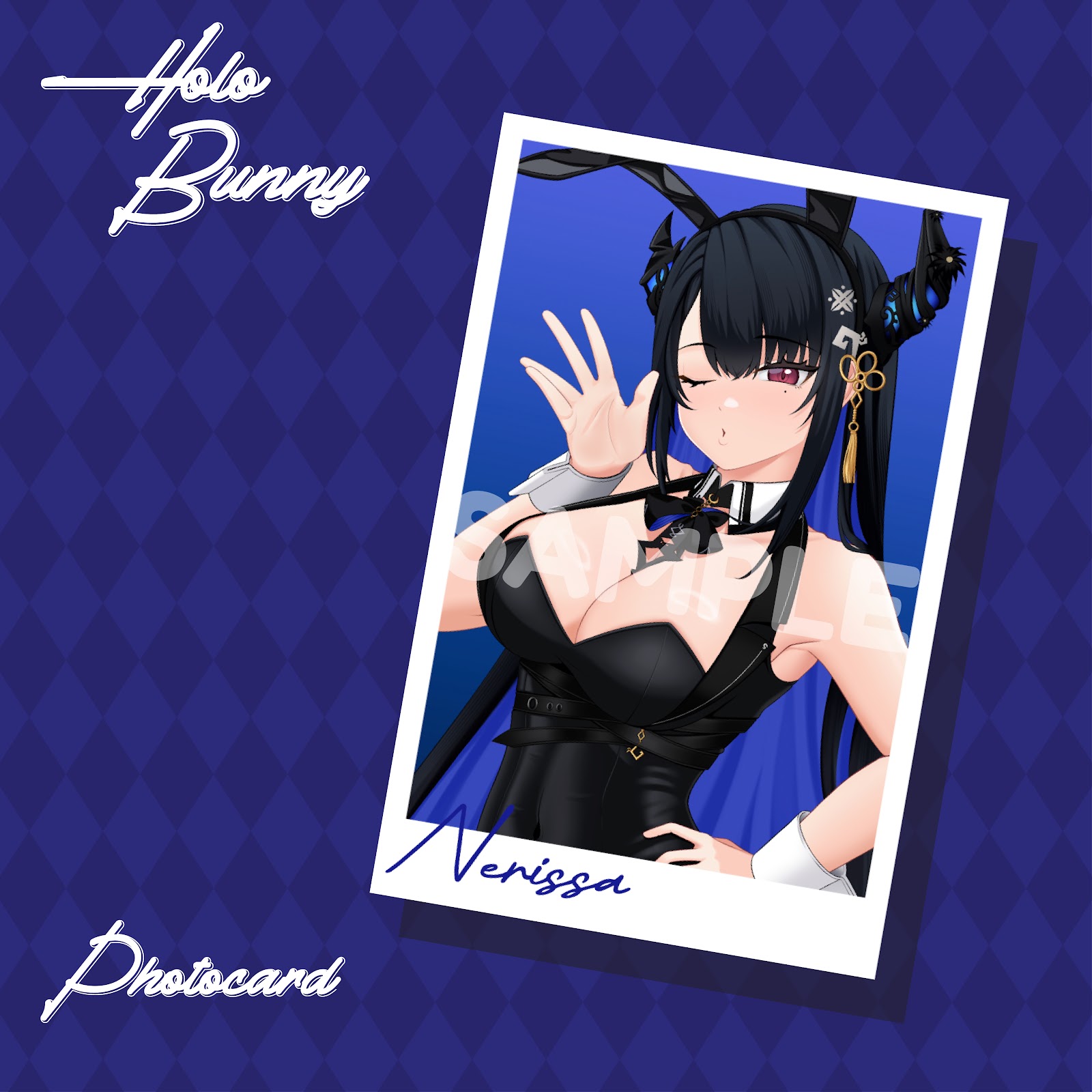 HoloBunny Nerissa Photocard by Ruva