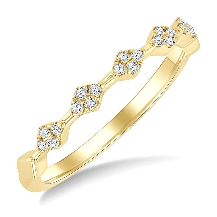 Stackable Diamond Fashion Band 372W8DHTSYG