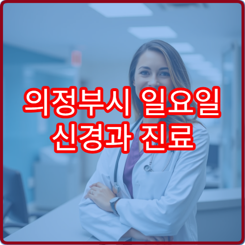 의정부시 일요일 신경과 진료 병원 두통·어지럼증 치료 가능