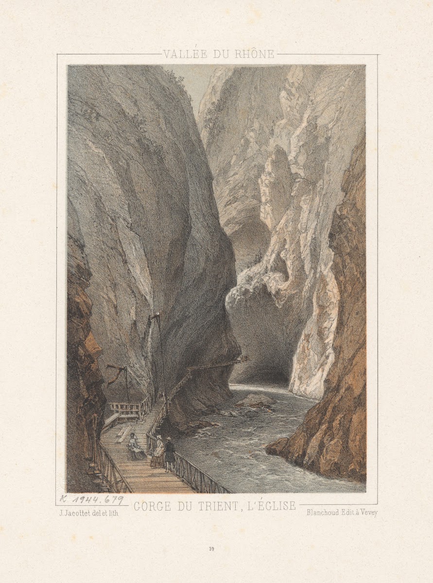 Gorge du Trient lÉglise