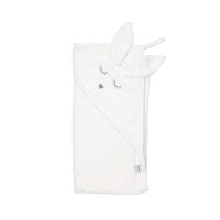 Детское полотенце Twins Rabbit 100x100 белый