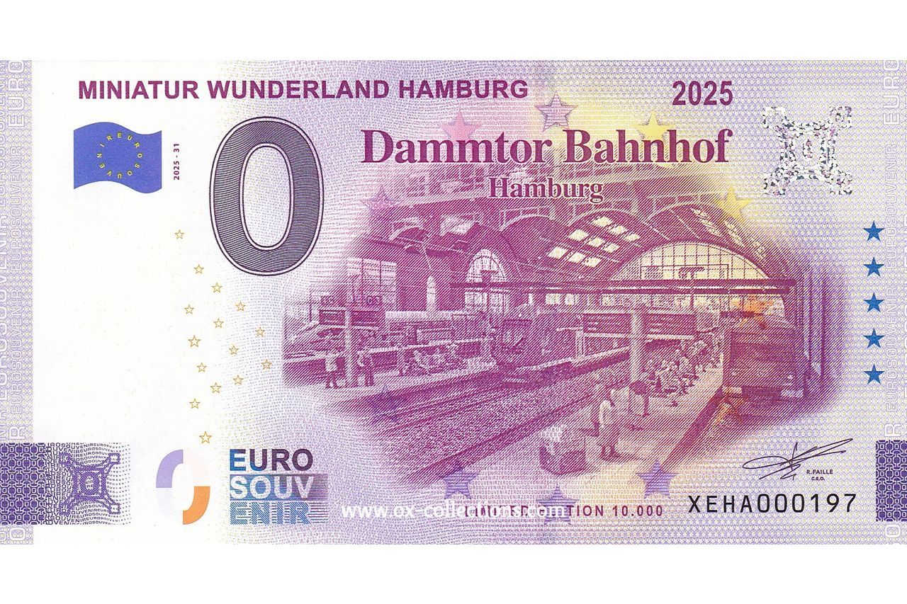 Billet 0€ MINIATUR WUNDERLAND HAMBURG Dammtor Bahnhof Hamburg