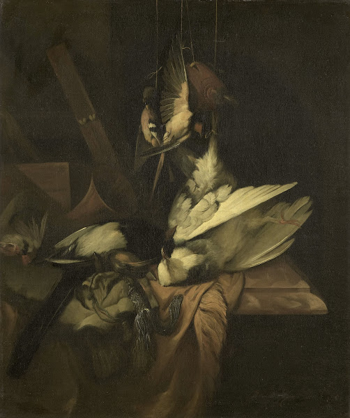 Still Life with Birds and Implements of the Hunt 1684