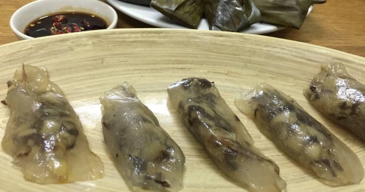 Bánh bột lọc gói chay