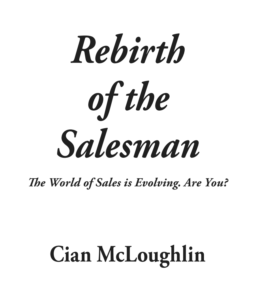 Rebirth of the Salesman