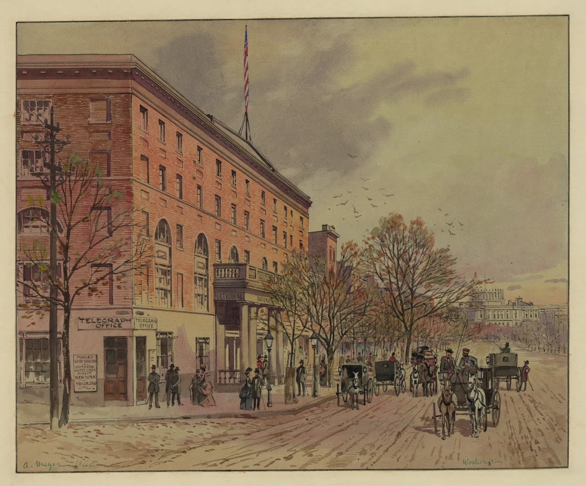View of Washington looking down Pennsylvania Ave toward unfinished Capitol Natio 6532x5408 (1)