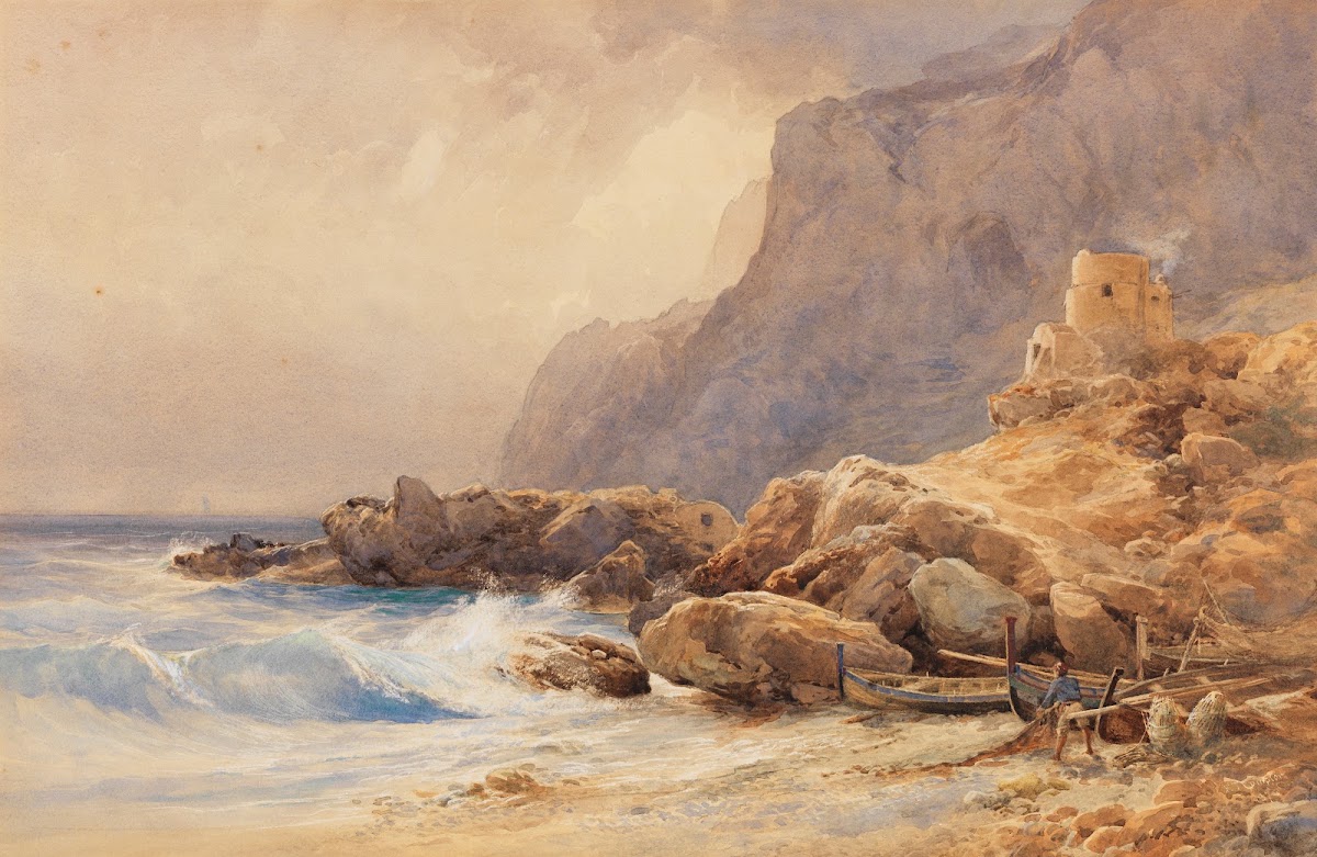 Marina piccola Capri 1874