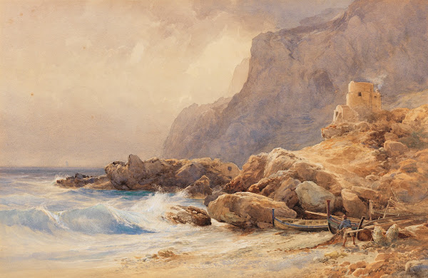 Marina piccola Capri 1874