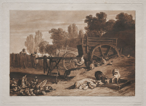 The Farmyard with the Cock 19th century