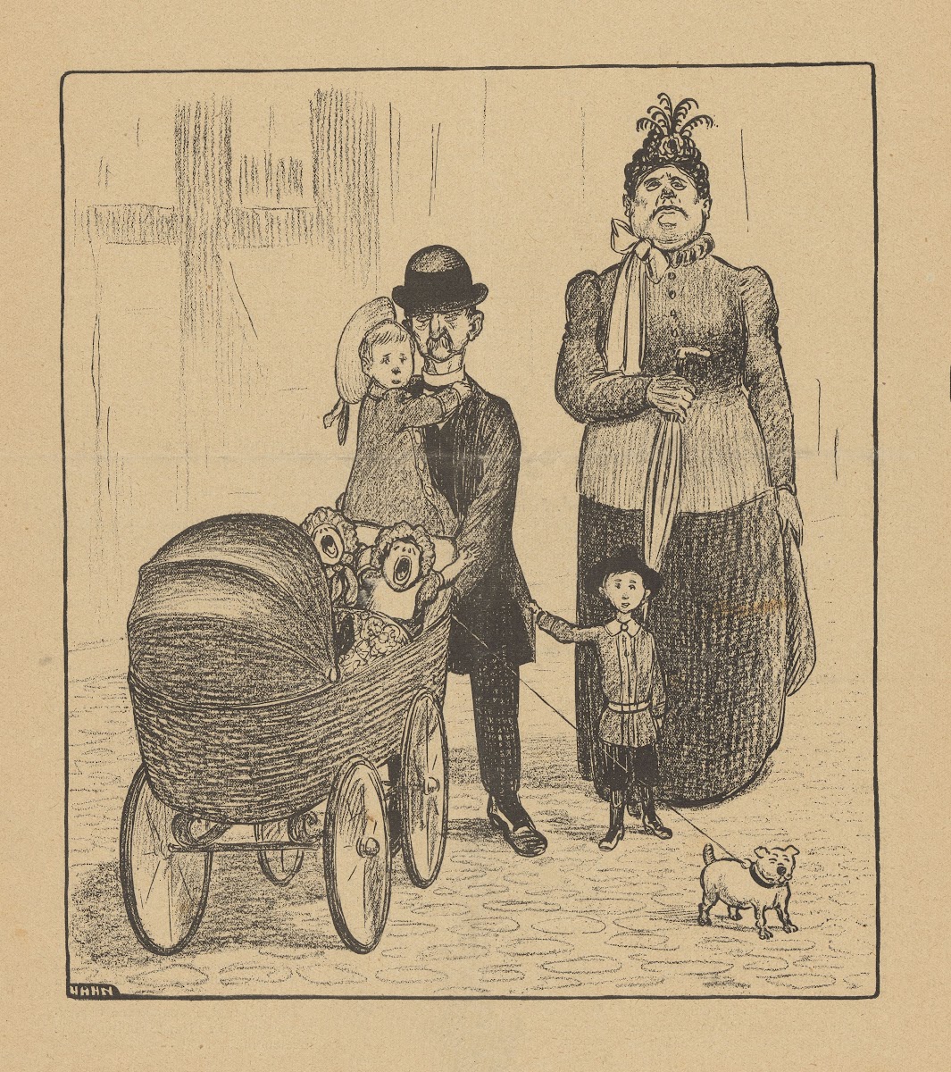 De Notenkraker 5 oktober 1907  Het anti rev kiesrechtraadsel 1907