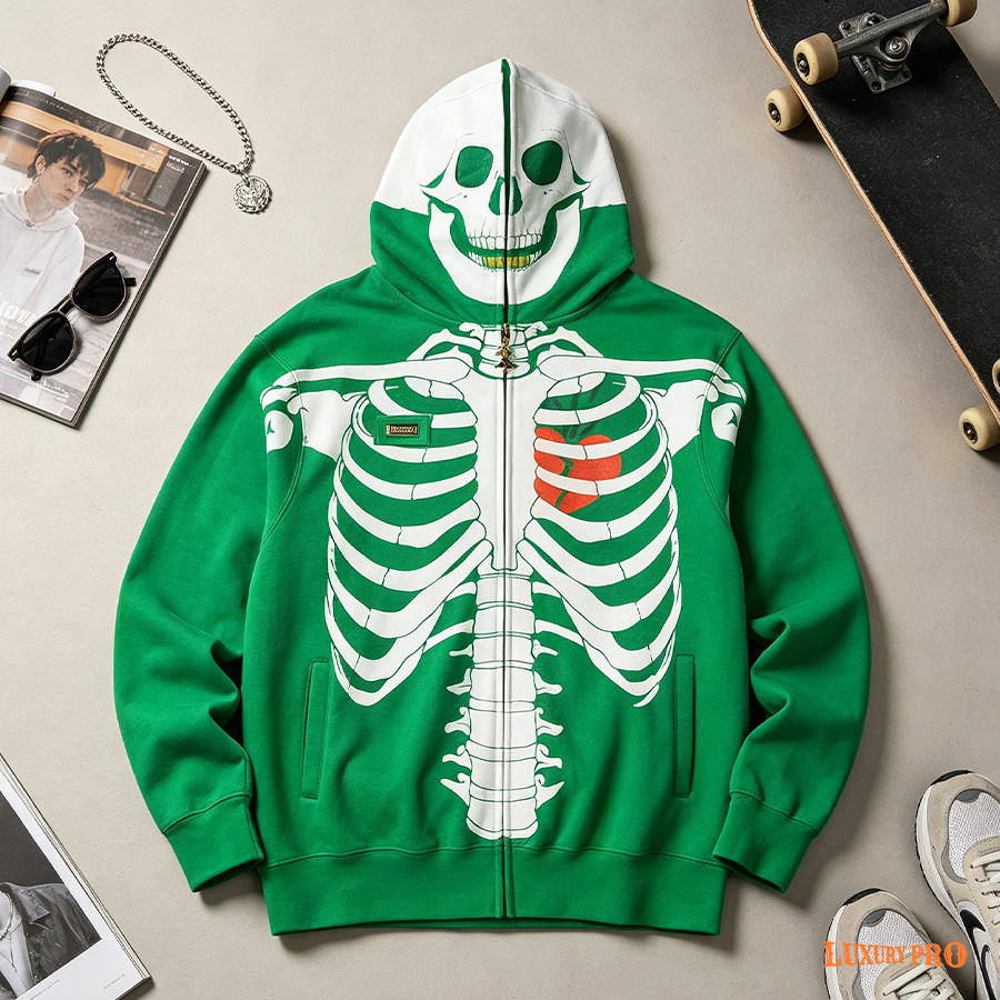 TOL Invisible‑Zip Hoodie
