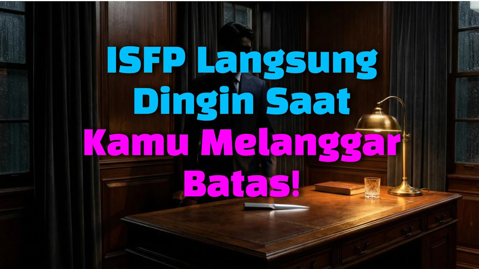 ISFP Langsung Dingin Saat Kamu Melanggar Batas!