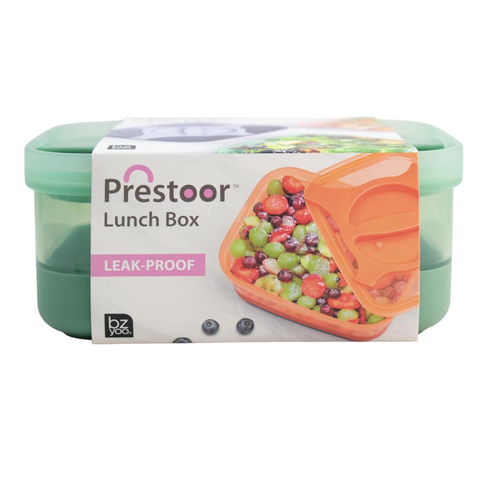 Contenedor de alimentos hermético Bzyoo™ Prestoor 754 mL color verde