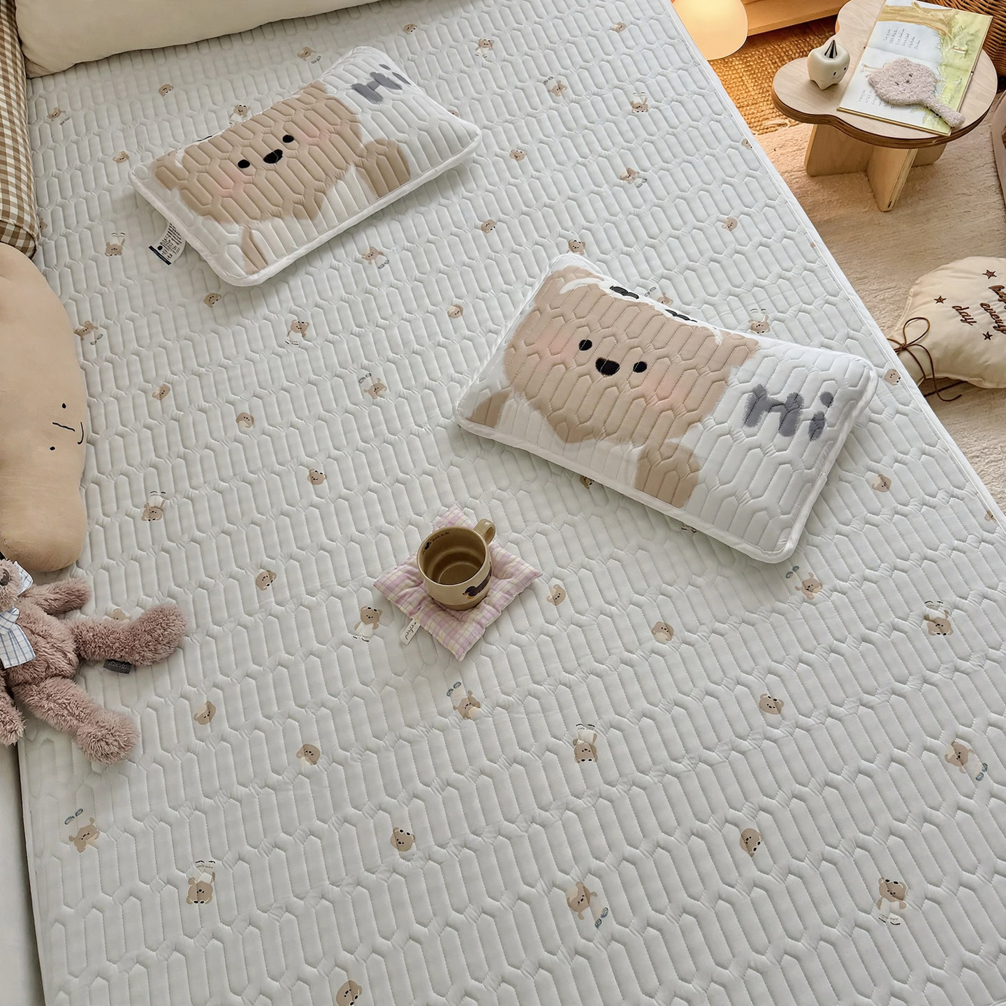 Children's cooling mat made of viscose, washable