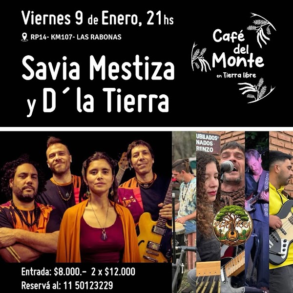 SAVIA MESTIZA y D´LA TIERRA