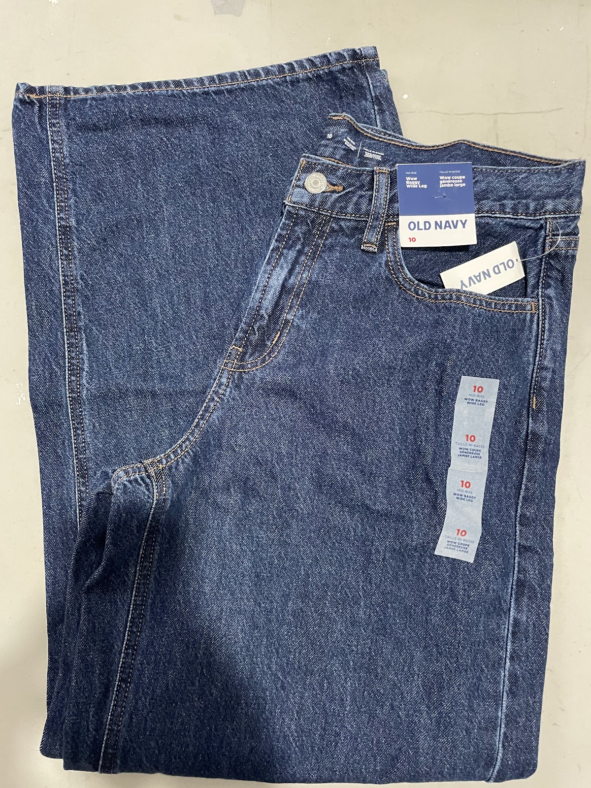 Oldnavy Jeans Barrel Medium Wash S6 #1654