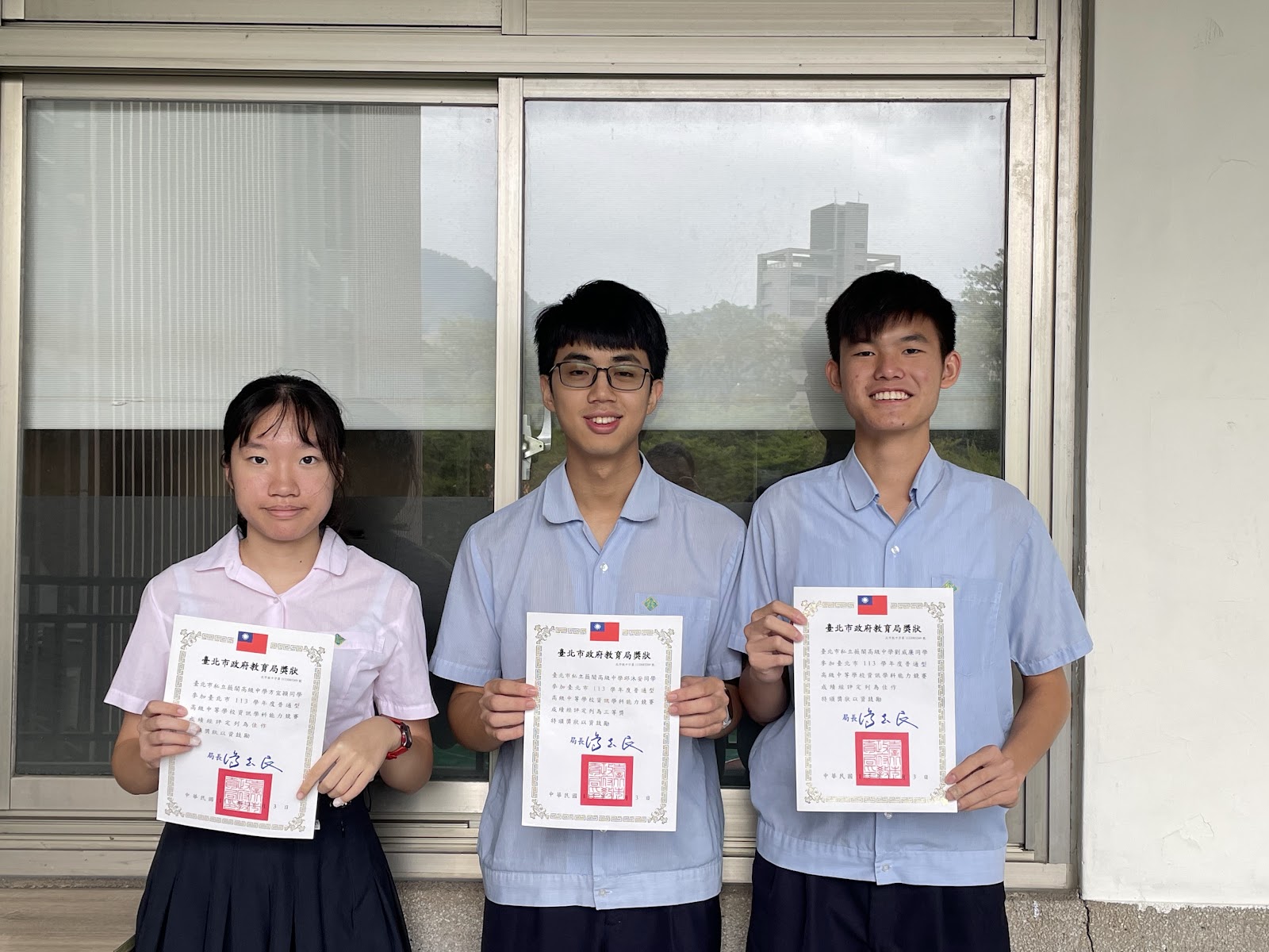 得獎同學照片